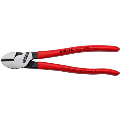 KNIPEX 8" High Leverage Diagonal Cutters 74 01 200 SBA