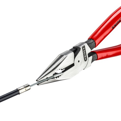 KNIPEX 7 1/4" Needle-Nose Combination Pliers 08 21 185 SBA