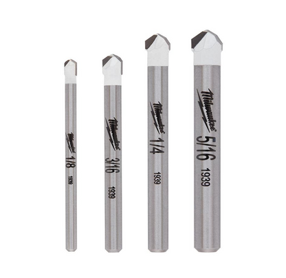 Milwaukee Carbide Natural Stone Drill Bit Set (4-Pack) 48-20-8998