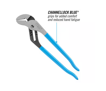 Channel Lock 12" Smooth Jaw Tongue and Groove Plier 445
