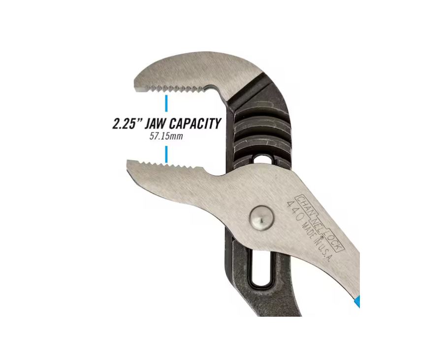 CHANNELLOCK 12 in. Tongue and Groove Slip Joint Pliers 440