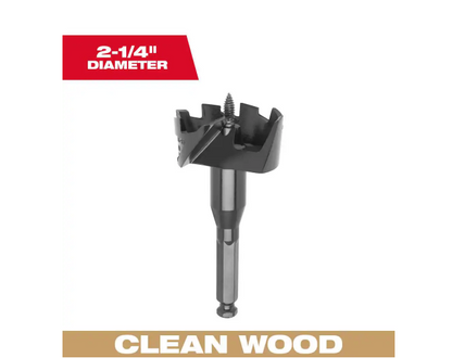 Milwaukee 2-1/4" High-Speed Steel Self-Feed Bit 48-25-2252