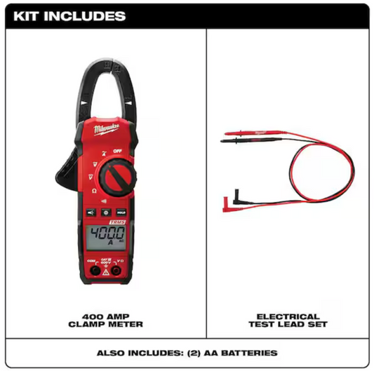 Milwaukee 400 Amp Digital Clamp Meter 2235-20