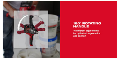 Milwaukee M18 FUEL 18V 1/2 in. Mud Mixer 2810-20 (Tool-Only)