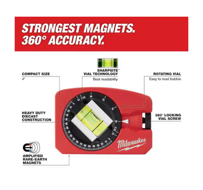 Milwaukee 4in. Pocket Level 48-22-5102