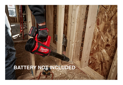 Milwaukee M12 12V Lithium-Ion Compact Spot Blower 0852-20 (Tool-Only)