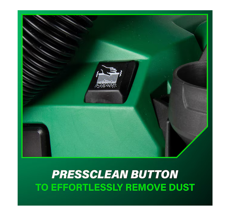 Metabo HPT 18-volt 1.6-Gallon HEPA Filter Cordless Wet/Dry Shop Vacuum w/ Accessories Included (Battery Not Included) RP18DAQ4