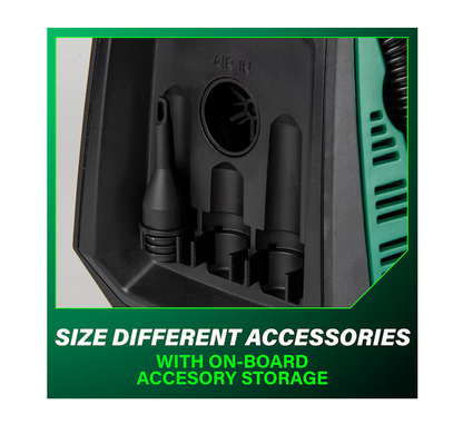 Metabo HPT MultiVolt 18V Li-ion Air Inflator (Power Source: Battery/Car/Electric) UP18DAQ4