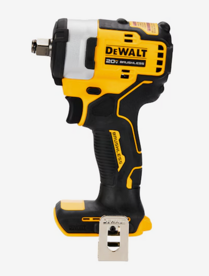 DEWALT 20V MAX* 1/2 IN. CORDLESS IMPACT WRENCH WITH HOG RING ANVIL TOOL ONLY (DCF911B)