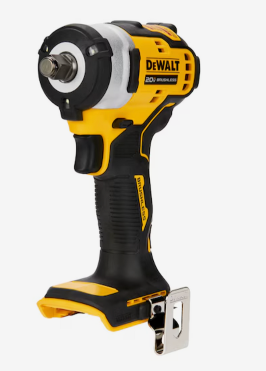 DEWALT 20V MAX* 1/2 IN. CORDLESS IMPACT WRENCH WITH HOG RING ANVIL TOOL ONLY (DCF911B)