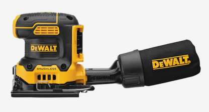 DEWALT 20V MAX* XR® BRUSHLESS CORDLESS 1/4 SHEET VARIABLE SPEED SANDER (TOOL ONLY) - DCW200B