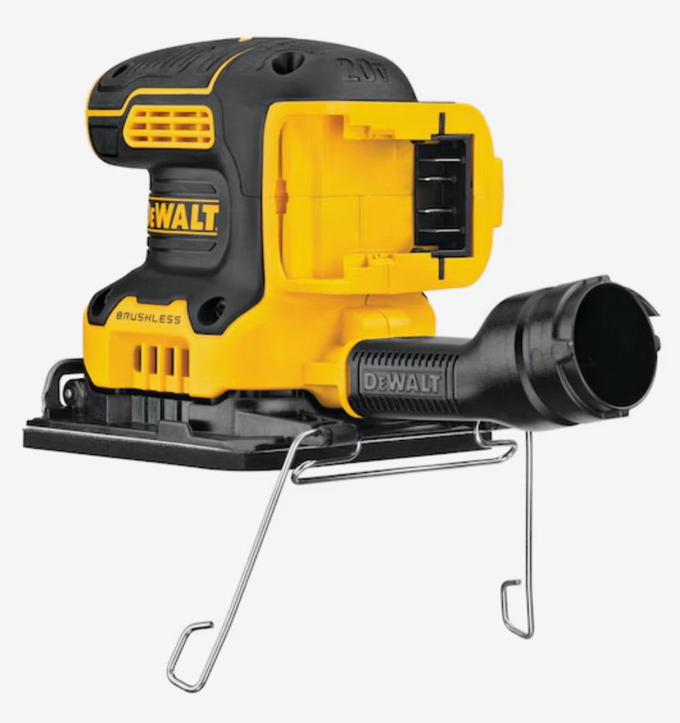 DEWALT 20V MAX* XR® BRUSHLESS CORDLESS 1/4 SHEET VARIABLE SPEED SANDER (TOOL ONLY) - DCW200B