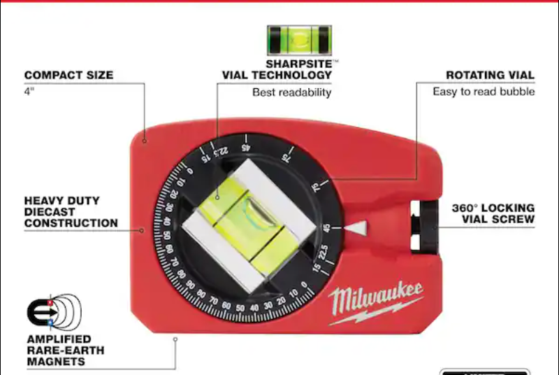 Milwaukee 360° Pocket Level 48-22-5102