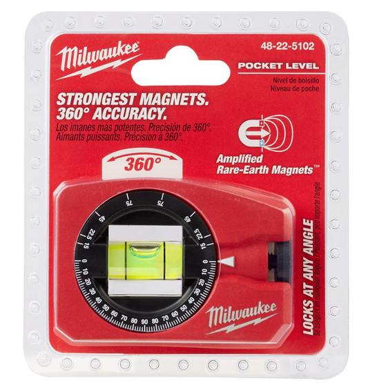 Milwaukee 360° Pocket Level 48-22-5102