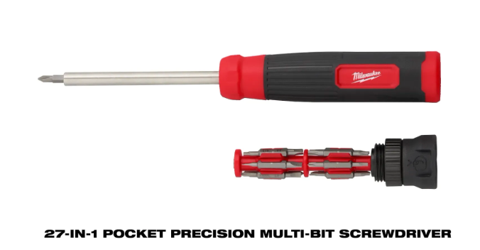 Milwaukee 27-in-1 Security Precision Multi-Bit Screwdriver 48-22-2934