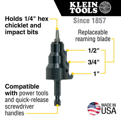 Klein Tools Power Conduit Reamer 85091