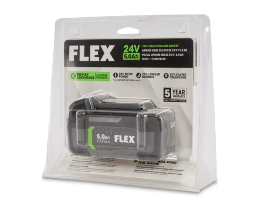 FLEX 24V 5.0AH LITHIUM-ION BATTERY (FX0121-1)