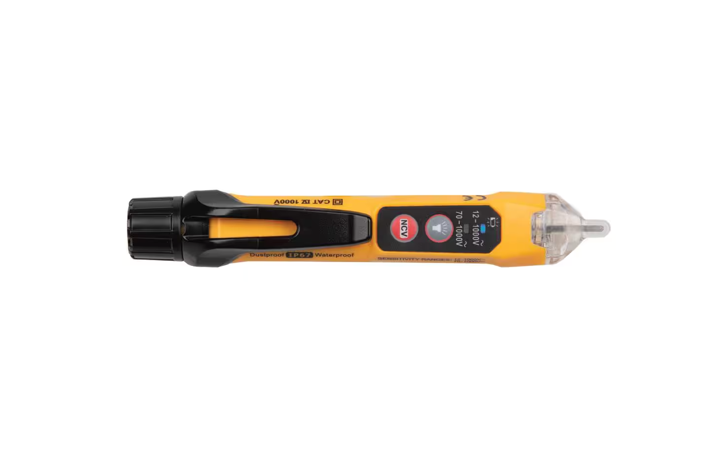 Klein Tools 12-1000V AC Dual Range Non Contact Voltage Tester (NCVT3P)