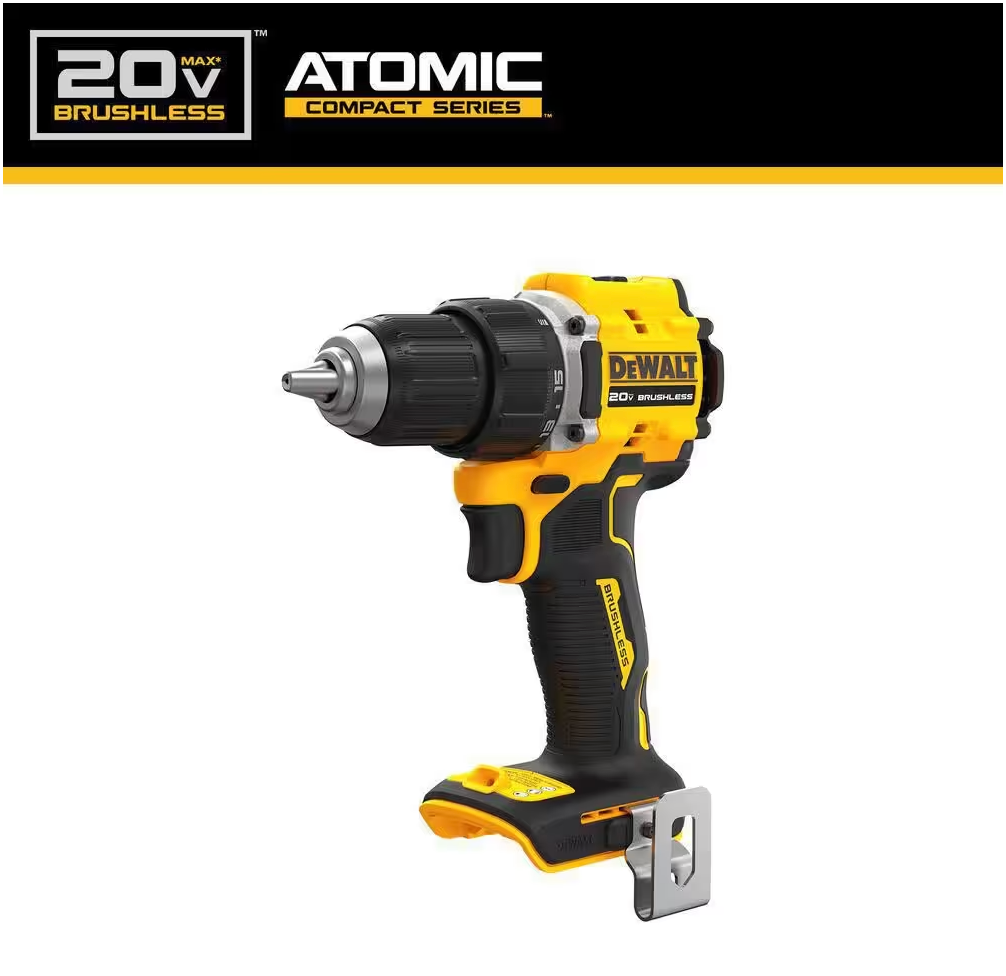 DEWALT ATOMIC 20V MAX 1/2" Drill Driver DCD794 (TOOL ONLY)