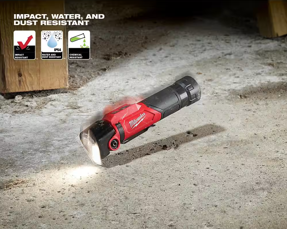 Milwaukee 500 Lumens LED Pivoting REDLITHIUM USB Flashlight 2113-21