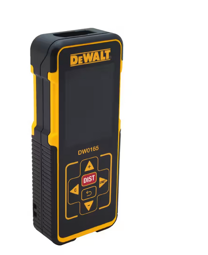 DEWALT 165ft. Color Screen Laser Distance Measurer (DW0165N)