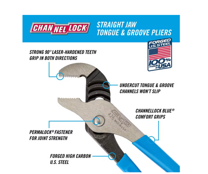 Channellock 6" Tongue and Groove Slip Joint Pliers 426