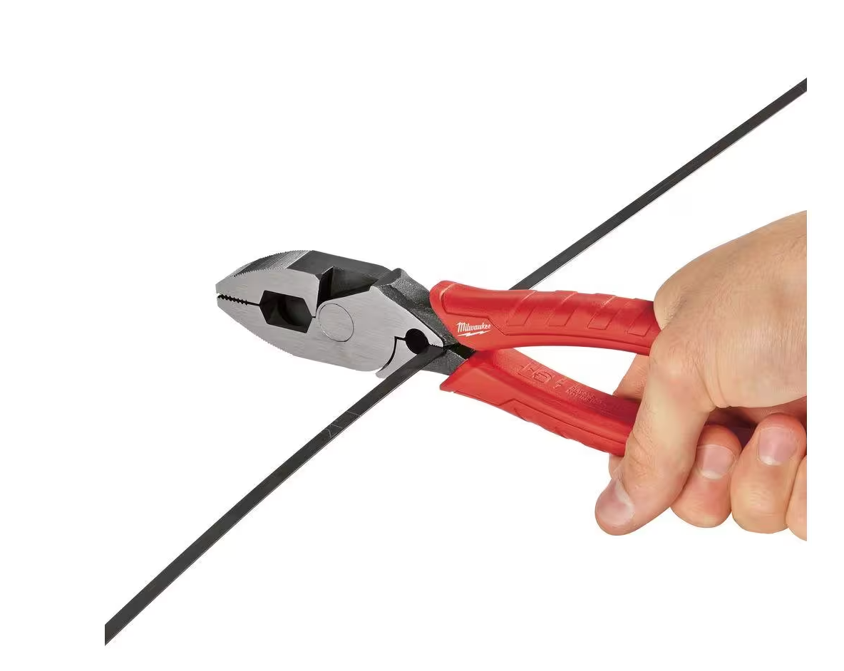 Milwaukee 9" High Leverage Lineman's Pliers with Crimper (48-22-6100)