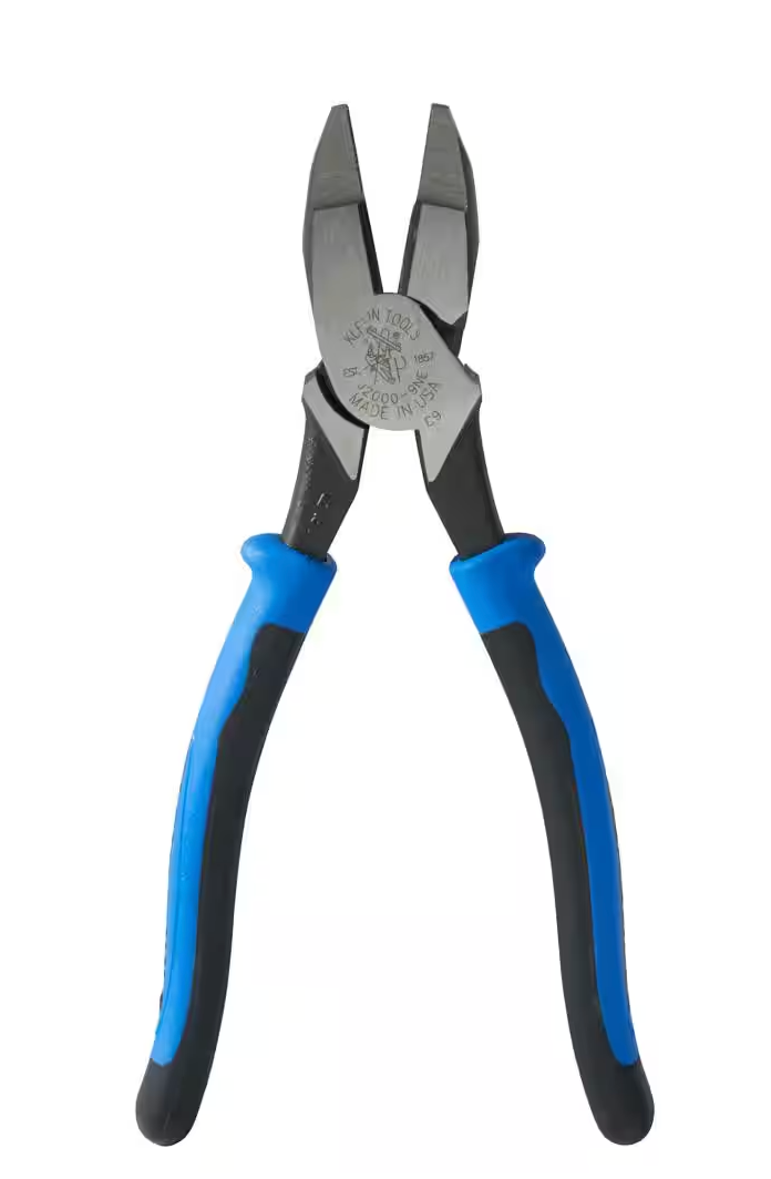 Klein Tools 9" Journeyman High Leverage Side Cutting Pliers (J2000-9NE)