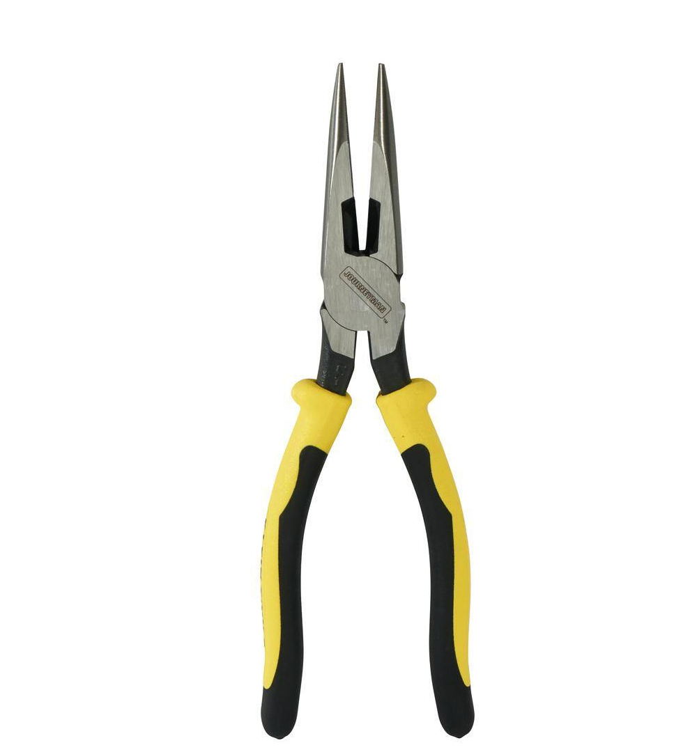 Klein Tools Pliers 8" Needle Nose Side-Cutters (J203-8N-SEN)