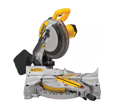 DEWALT 15 Amp Corded 10" Compound Single Bevel Miter Saw (DWS713)