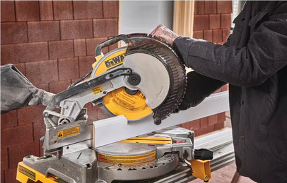 DEWALT 15 Amp Corded 10" Compound Single Bevel Miter Saw (DWS713)