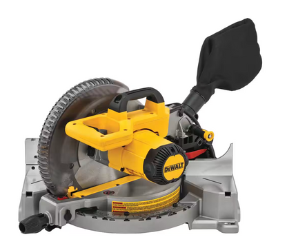 DEWALT 15 Amp Corded 10" Compound Single Bevel Miter Saw (DWS713)