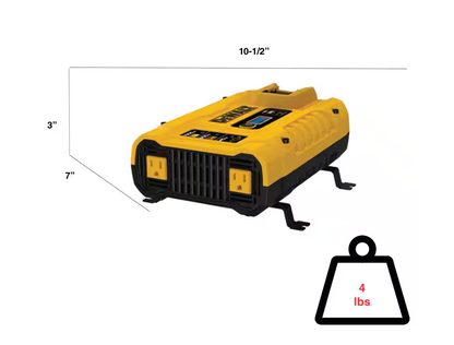 DEWALT 3-Way 1000-Watt Power Inverter Compatible (DXAEPIP3W)