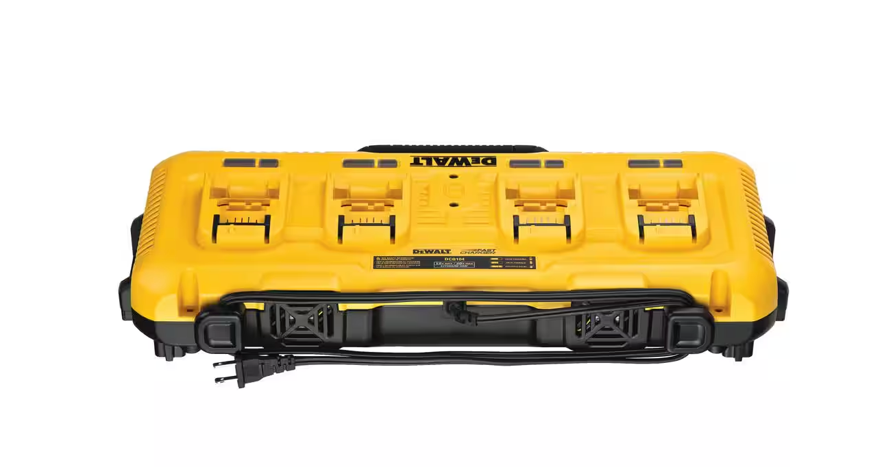 DEWALT 12V/20V/60V MAX 4-Port Lithium-Ion Battery Charger (DCB104)