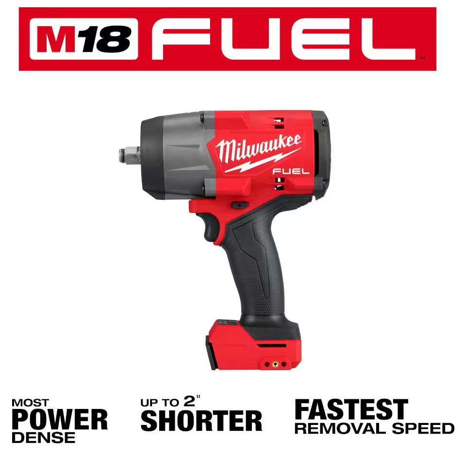 Milwaukee 2967-20 M18 FUEL 1/2" High Torque Impact Wrench w/ Friction Ring