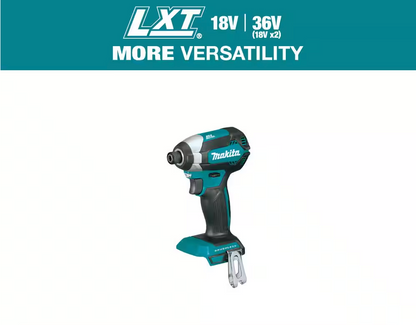 Makita 18V LXT 1/4" Cordless Variable Speed Impact Driver XDT13Z (TOOL ONLY)