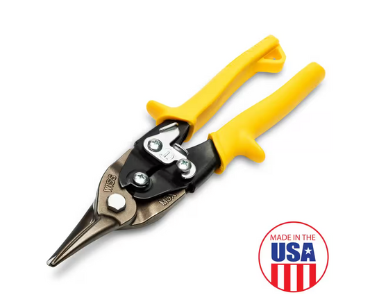 Crescent Wiss 9-3/4" Compound Action Straight, Left, and Right Cut Aviation Snips