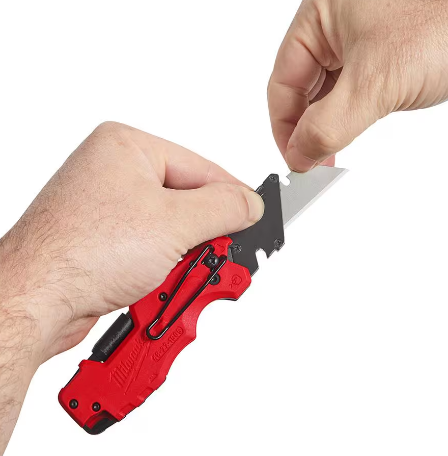 Milwaukee FASTBACK 6-in-1 Folding Utility Knife (48-22-1505)