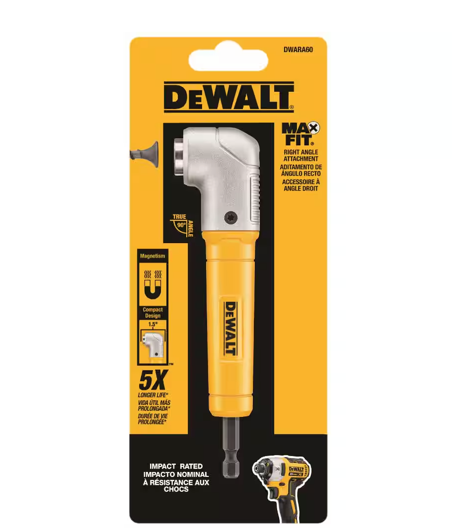 DEWALT MAXFIT Right Angle Magnetic Attachment (DWARA60)