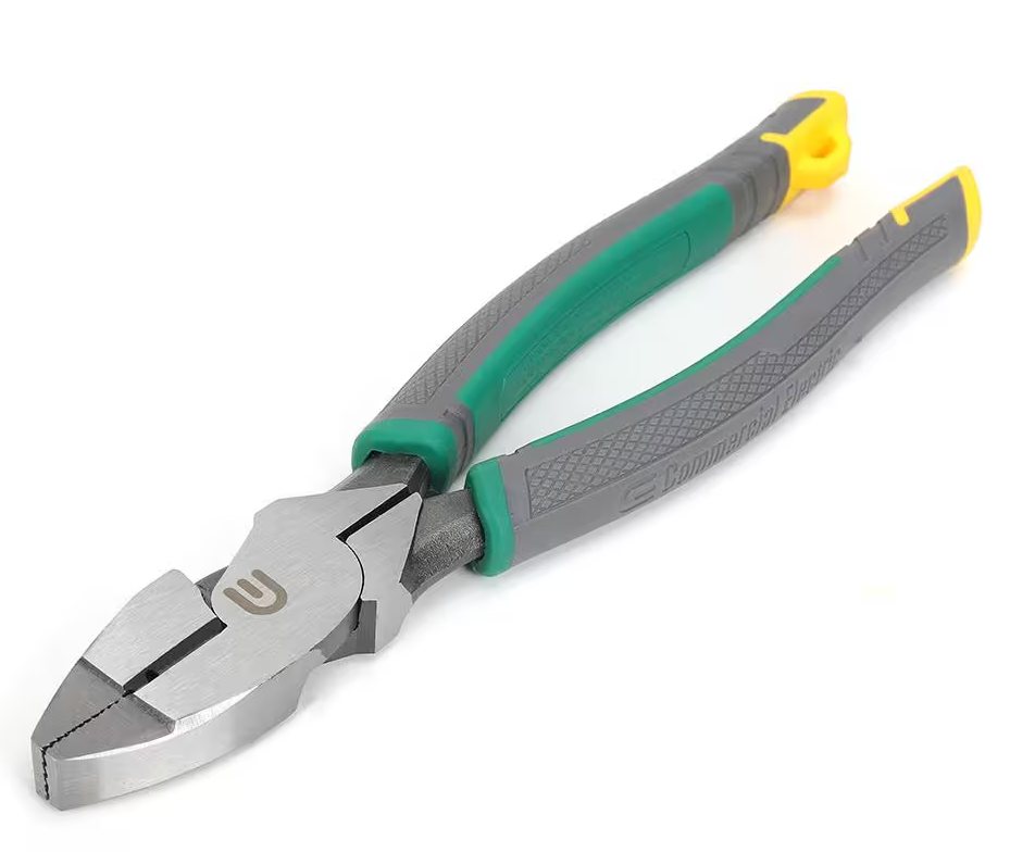 Commercial Electric 9" High Leverage Wire Cutting Pliers (970984)