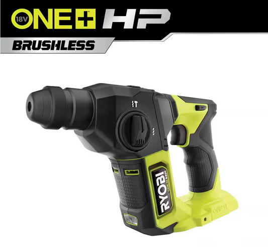 RYOBI ONE+ HP 18V Cordless Compact 5/8" SDS Rotary Hammer PSBRH01B (TOOL ONLY)