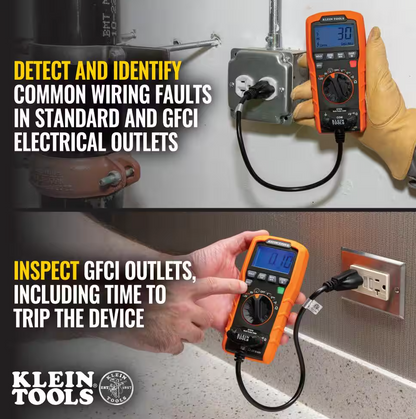 Klein Tools Digital Multi-Tester with Receptacle Tester (ET270)