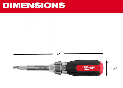 Milwaukee 13-in-1 Magnetic Multi-Bit Screwdriver (48-22-2917)