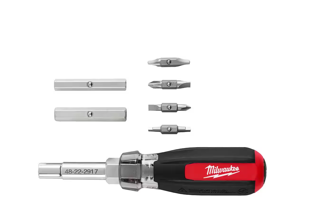 Milwaukee 13-in-1 Magnetic Multi-Bit Screwdriver (48-22-2917)