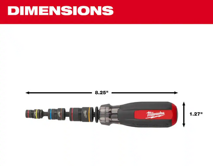 Milwaukee Magnetic Multi-Nut Driver with SHOCKWAVE Impact Duty (48-22-2921)