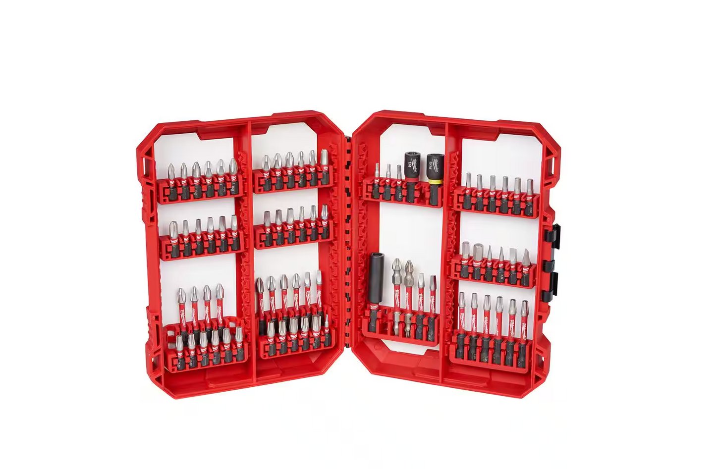 Milwaukee SHOCKWAVE Impact Duty Alloy Steel Screw Driver Bit Set 74-Pieces (48-32-5154)