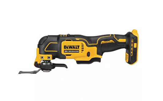 DEWALT ATOMIC 20V MAX Brushless Oscillating Multi-Tool DCS354B (TOOL ONLY)