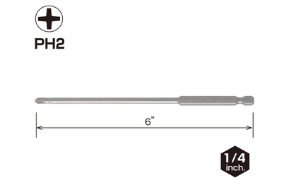 VESSEL Neck Torsion Power Bit PH2X150 (#NTPH2150P1)