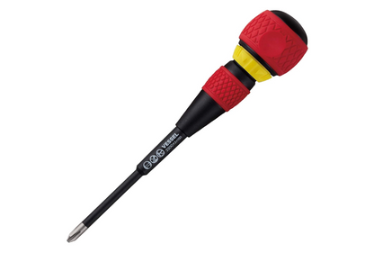 VESSEL BALL GRIP Magnetic Ratchet Screwdriver PH2x100 (4") (#2200P2100)