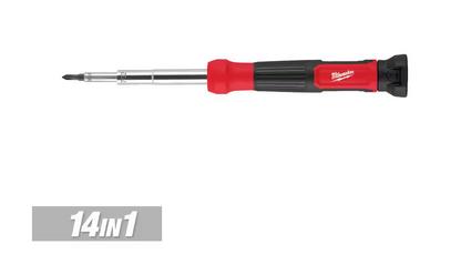 MILWAUKEE 14-in-1 Precision Multi-Bit Screwdriver 48-22-2933